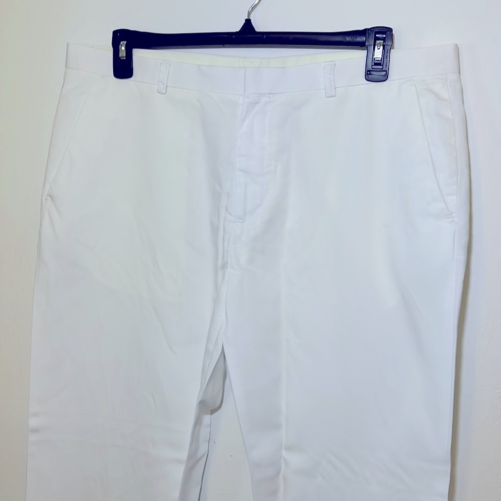 CALVIN KLEIN Slim Fit White Pants